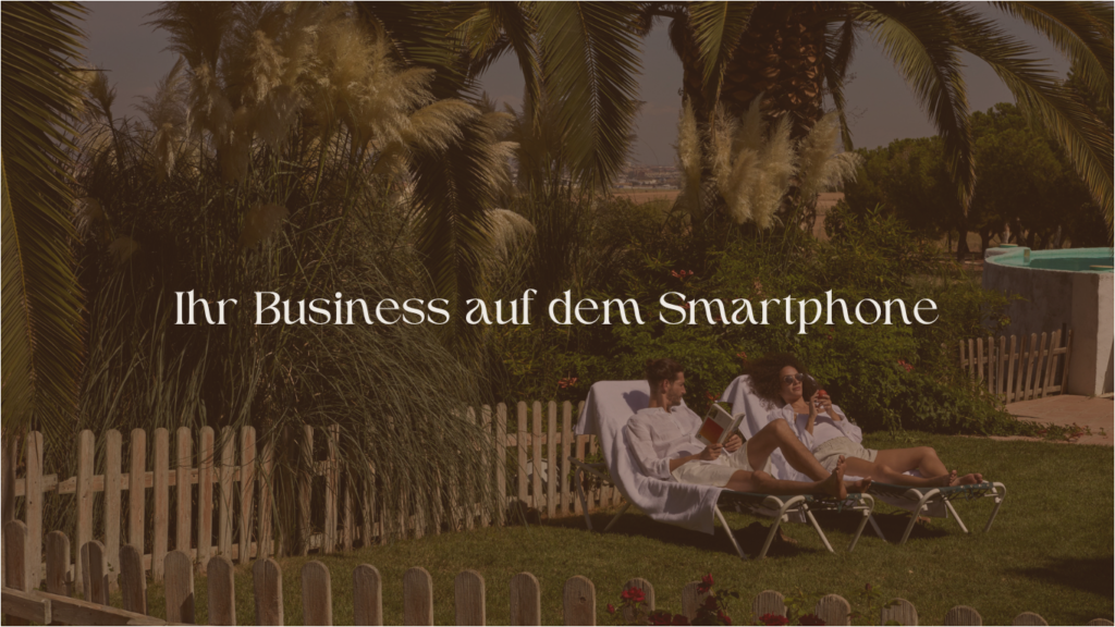 ihr business auf dem smartphone